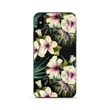 Load image into Gallery viewer, Watercolor Hibiscus - Black Wood Printed Case