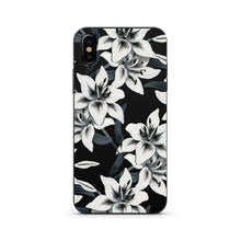 Load image into Gallery viewer, Watercolor Lilies - Black Wood Printed Case