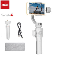 Load image into Gallery viewer, Zhiyun Smooth 4: 3-Axis Handheld Smartphone Gimbal Stabilizer